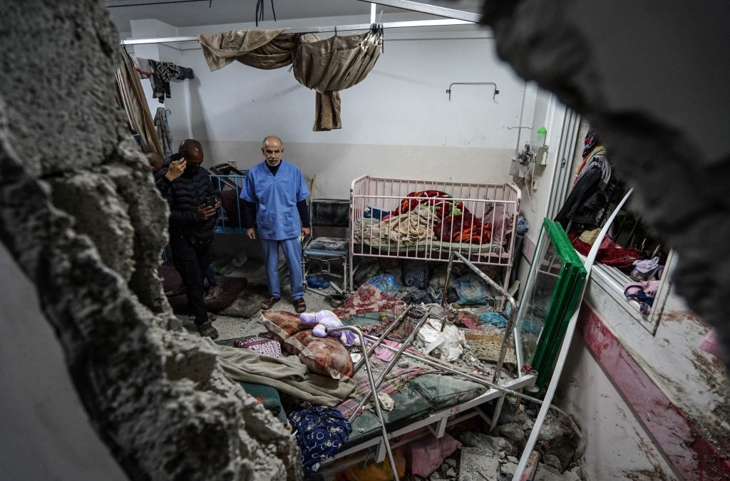 Nasser Medical Complex, Gaza’s Largest Hospital, Ravaged by Israeli Raid
