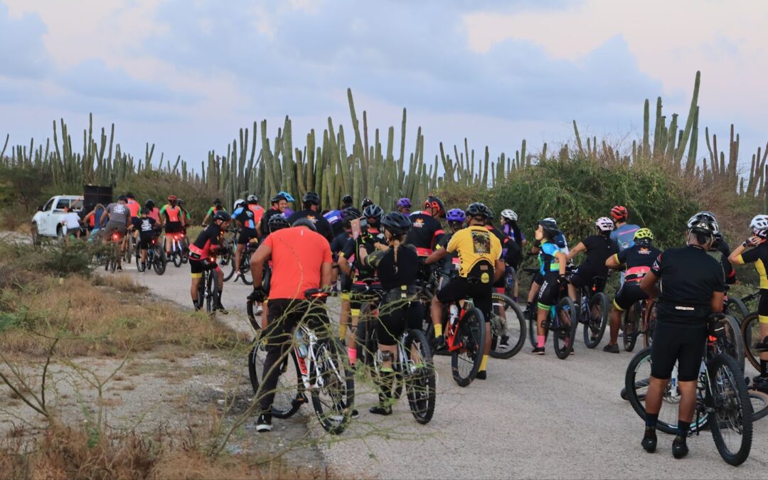 Successful Full Moon Bike Tour Lights Up IBiSA Sport Center San Nicolas