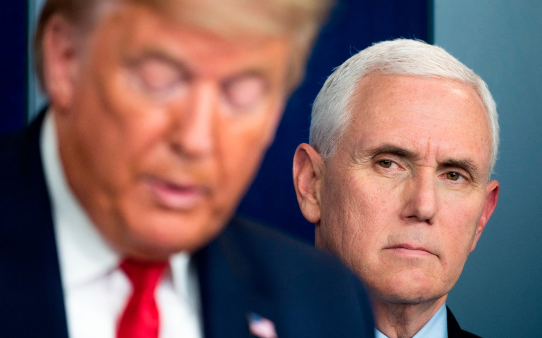 Former VP Pence says he does not endorse Trump