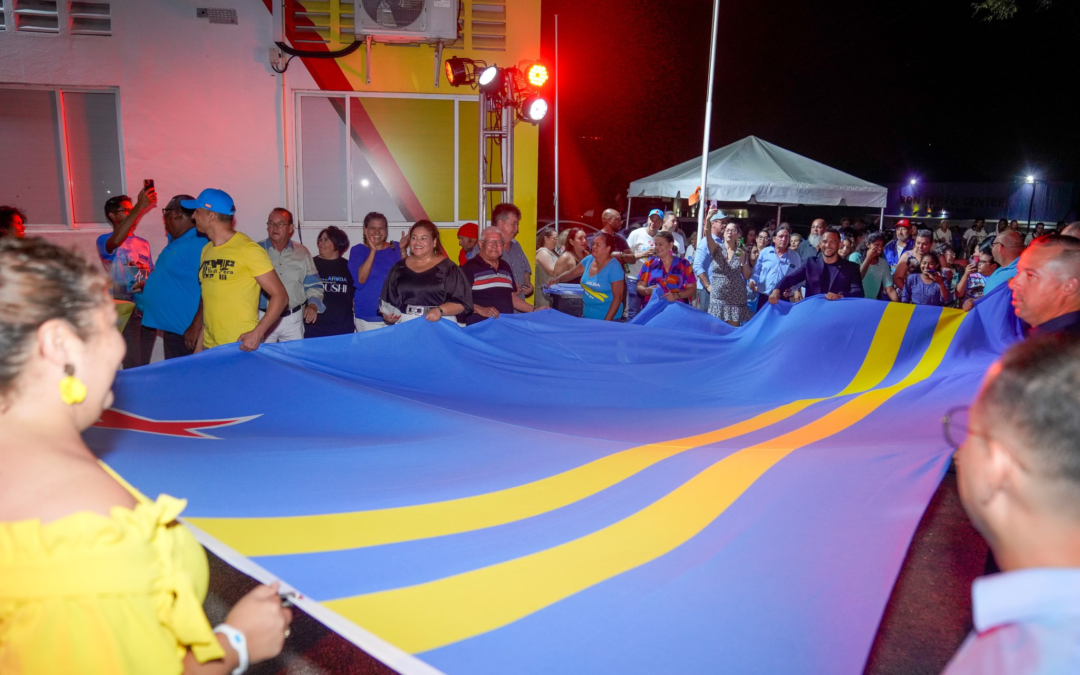 Aruba Celebrates National Day with Unveiling of Largest Flag in Island’s History