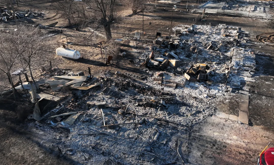 Texas Panhandle Ravaged by Largest Wildfire in State History, Smokehouse Creek Fire