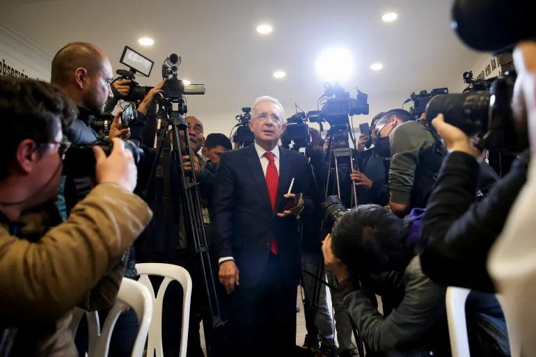 Former Colombian President Uribe to Stand Trial for Witness Tampering and Fraud