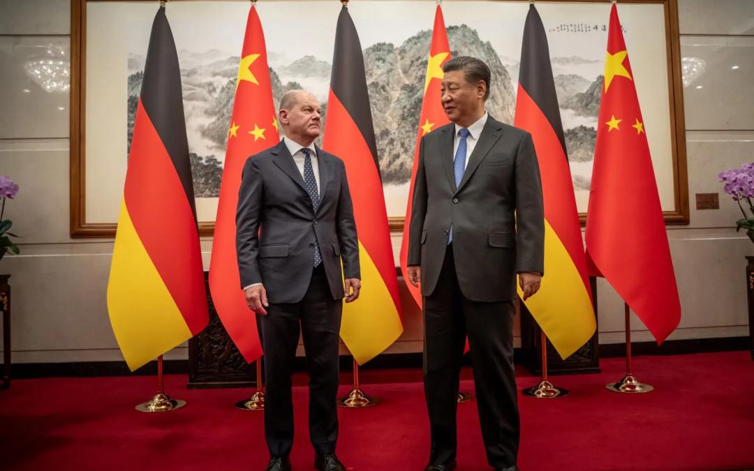Chancellor Scholz Walks the Tightrope in China Amid Rising Tensions.
