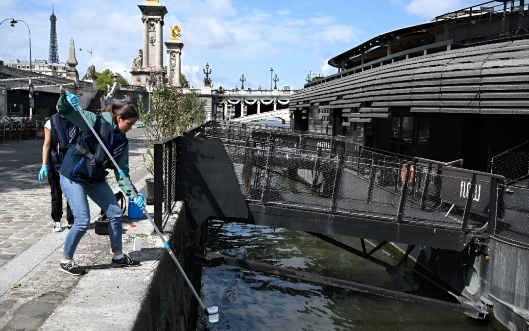 Concerns Mount Over Pollution Threat to Paris Olympics Amid Seine River Cleanup Efforts