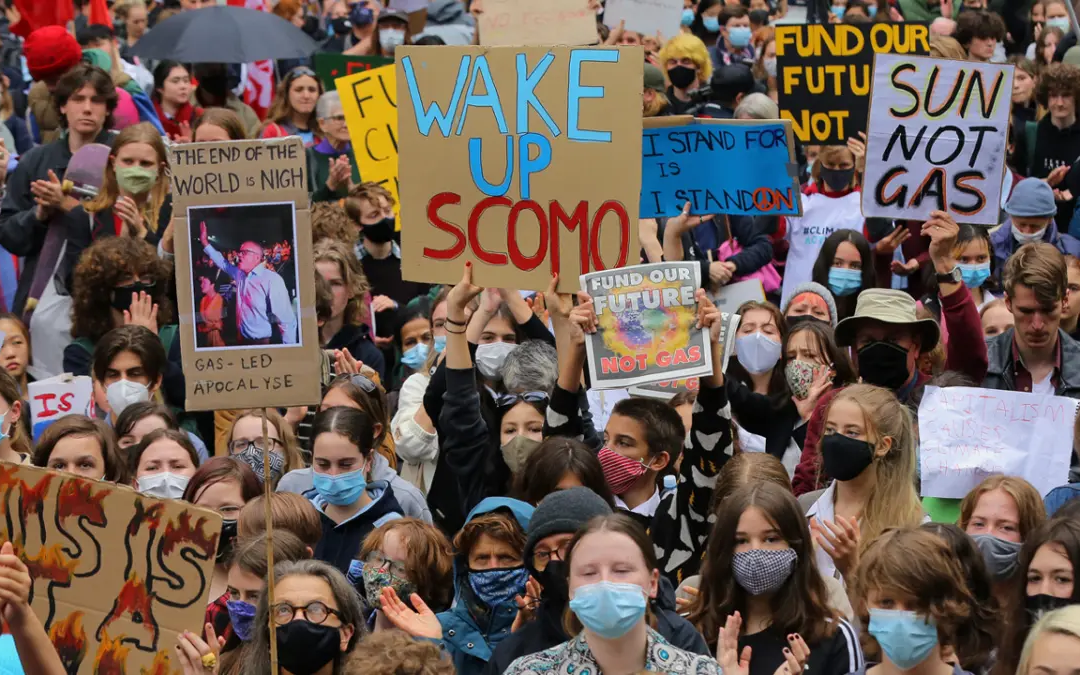 Three Consecutive Days of Protests in Australia Against Violence Towards Women