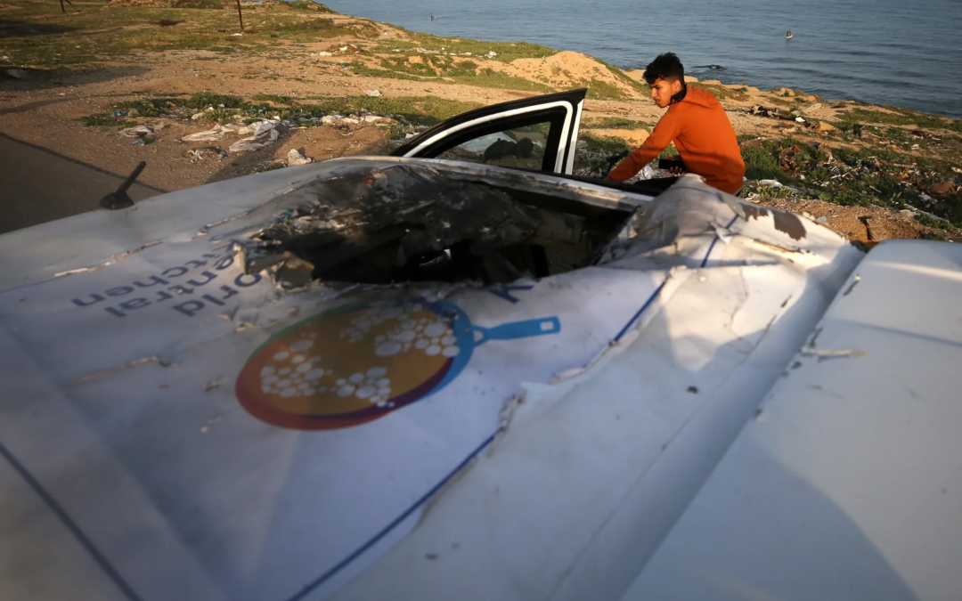 Israel Accused of Targeting Aid Workers in Gaza Strikes