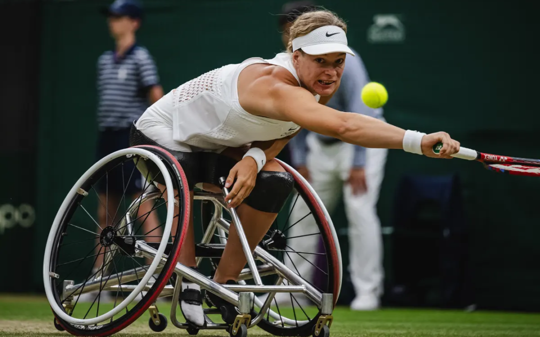 Wheelchair Tennis Star De Groot Suffers First Defeat in Three Years.