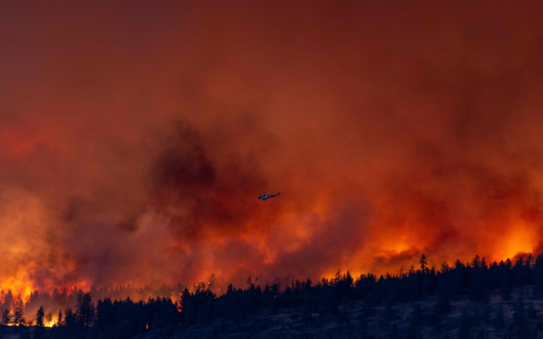 Thousands Evacuate as Wildfires Ravage Canada, Threatening Air Quality.