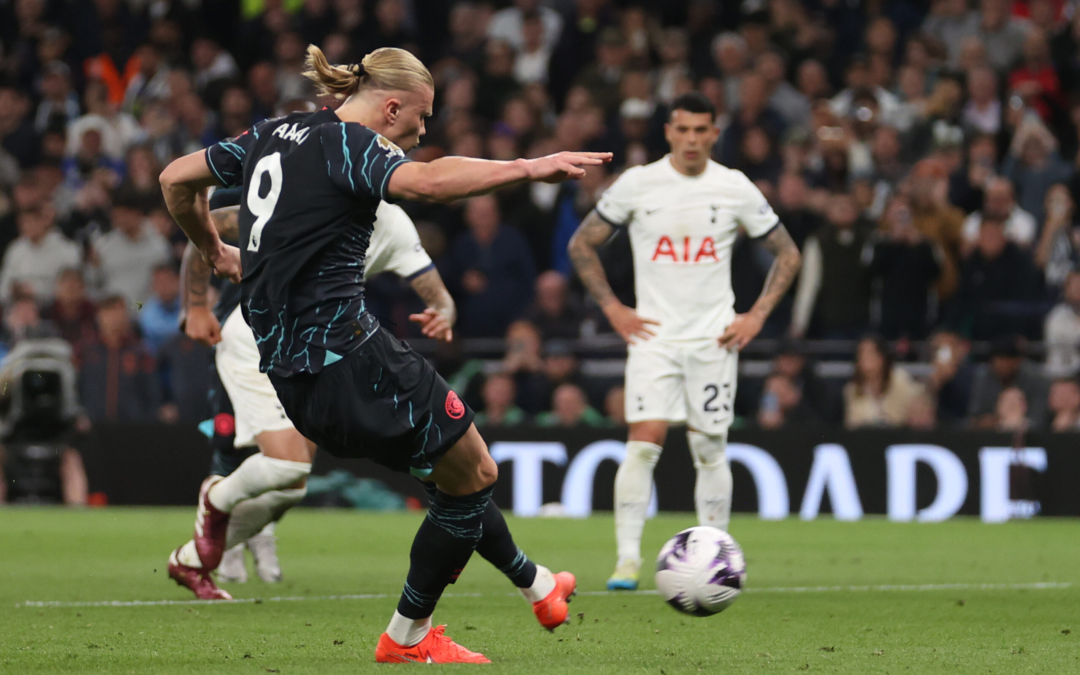 Erling Haaland Leads Manchester City to Victory Over Tottenham.