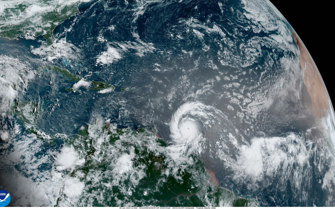 Hurricane Beryl Races Towards Caribbean, Threatening Rapid Intensification