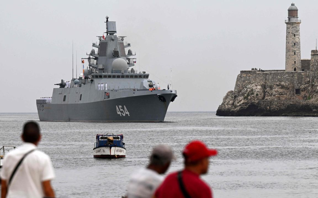 Russian Warship Arrives in Cuba Amidst U.S.-Dutch Military Exercises in Aruba