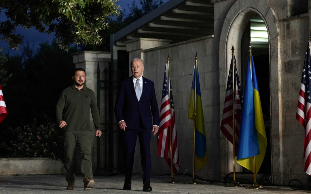 Biden and Zelensky Forge New Security Pact Amid G7 Summit