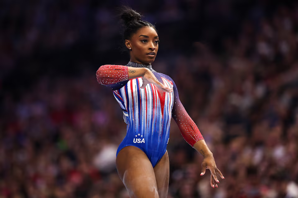 Simone Biles Secures Spot at Third Olympics with Dominant Victory at U.S. Trials