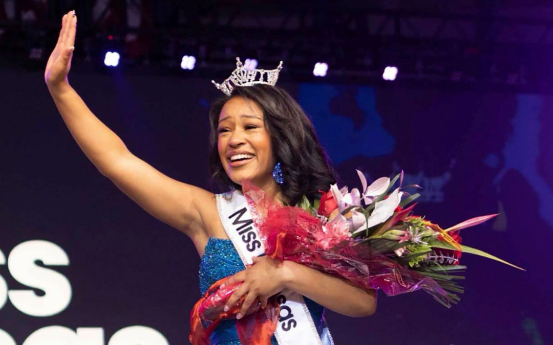 Miss Kansas Calls Out Her Abuser During Pageant, Wins Crown