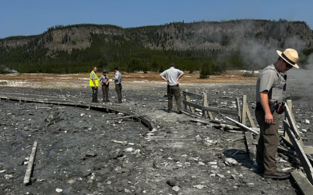 Biscuit Basin Hydrothermal Explosion Closes Yellowstone Area