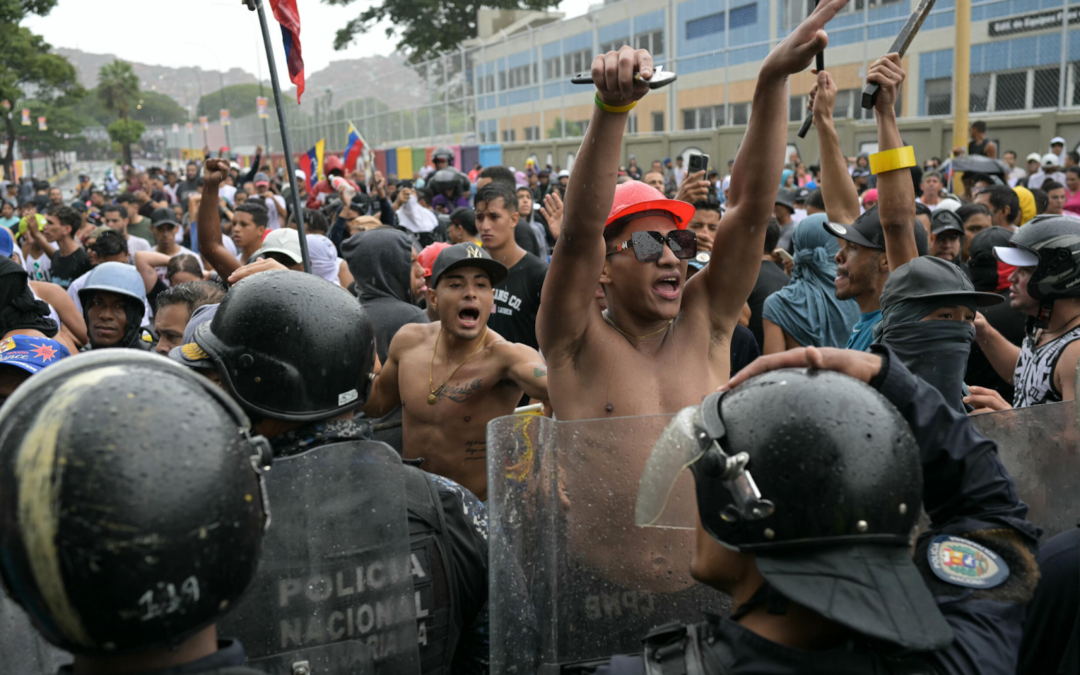 Protests Erupt in Venezuela Amid Controversy Over Maduro’s Victory