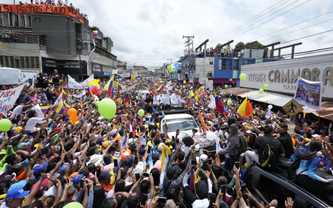 Venezuelan Opposition Rallies Echo with Cries for Freedom Ahead of Pivotal Election