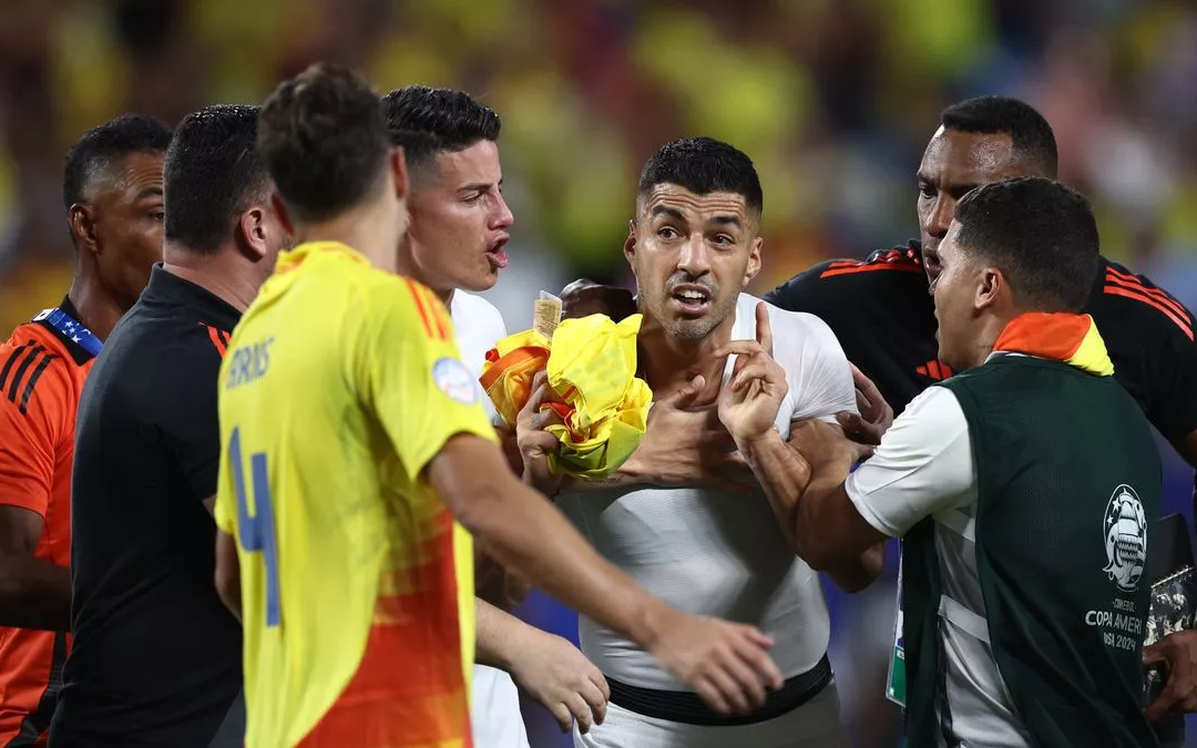 Copa América: Luis Suárez Criticizes Colombia’s Celebrations Amid Semifinal Chaos