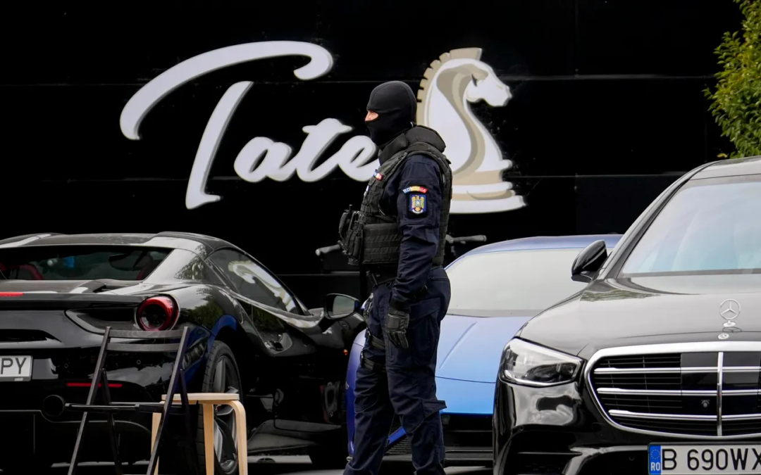 Romanian Authorities Raid Andrew Tate’s Home Amid New Trafficking Allegations Involving Minors