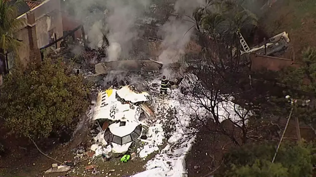 Plane Crash in São Paulo: At Least 61 Dead in Tragic Incident