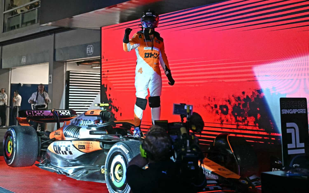 Lando Norris Wins Singapore Grand Prix Despite Close Calls