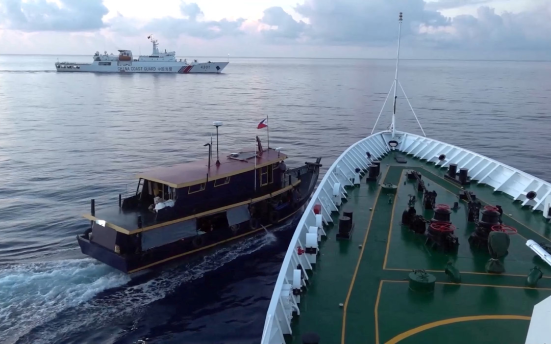 China and Philippines Exchange Accusations After Vessel Collisions in South China Sea