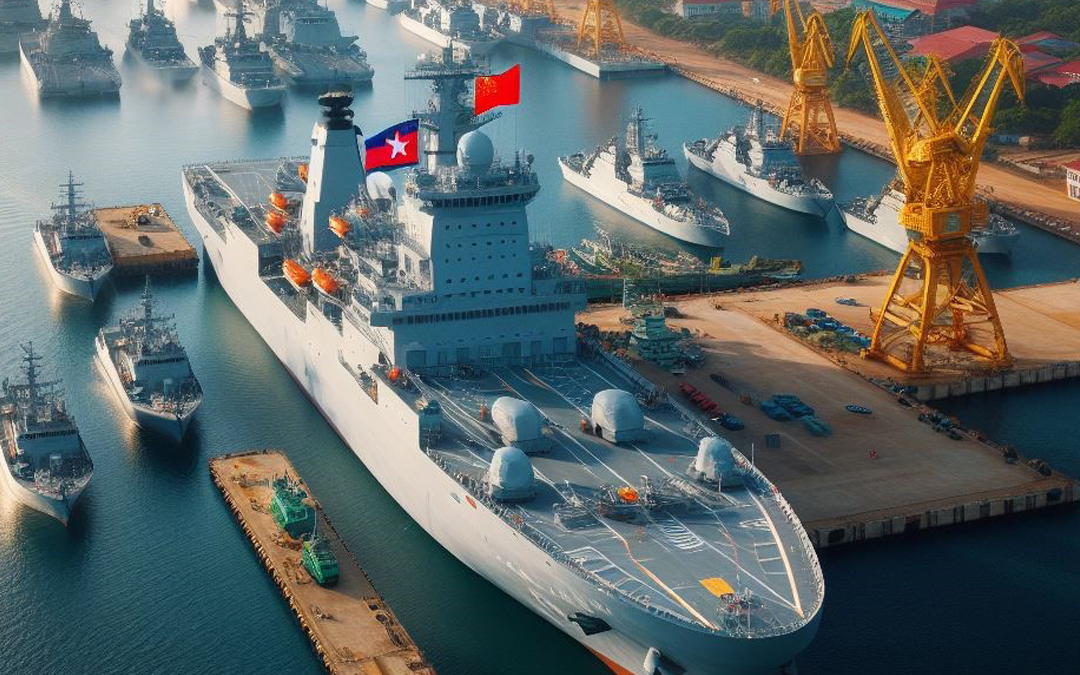 China’s Presence at Cambodia’s Ream Naval Base Sparks Concerns Over Regional Stability