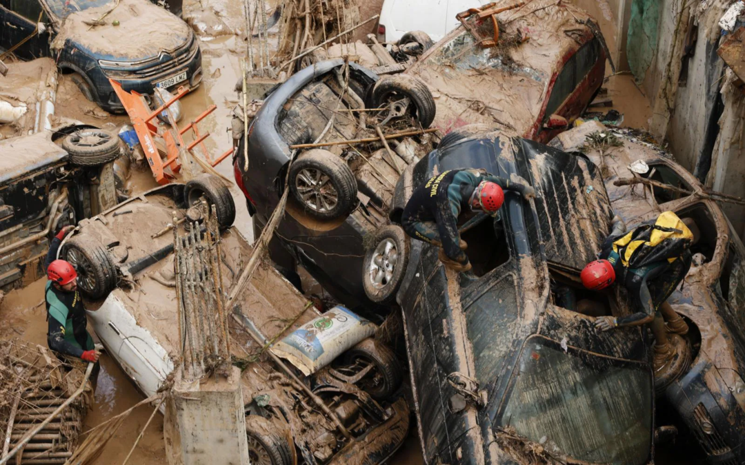 Rescuers Search Valencia as Barcelona Braces for Torrential Rain