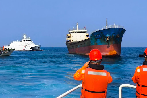 Taiwan Intercepts Chinese Ship Suspected of Sabotaging Undersea Internet Cable