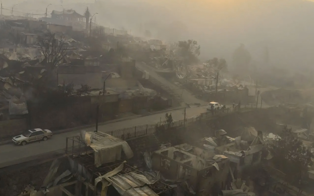 Chile Fire Update: 19 Dead and State of Catastrophe Declared